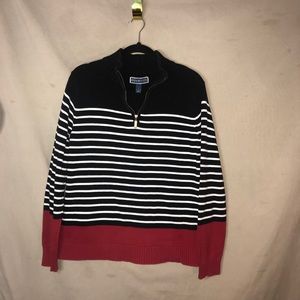 Karen Scott Cotton Sweater Size L